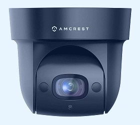 Amcrest ProHD Indoor 2 Megapixel PoE PTZ Dome IP Security Camera- 4x  Optical Zoom , Wide 116° Viewing Angle, 2MP (1920TVL), IP2M-846E Black